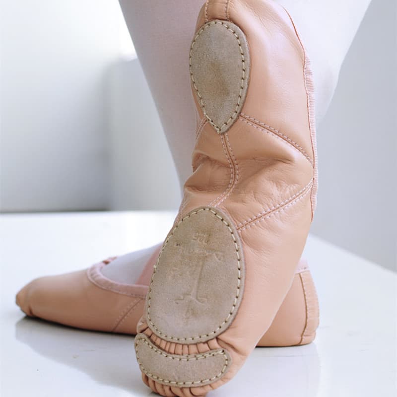 Full-Leather Ballet Dance Soft-Sole Shoes 2