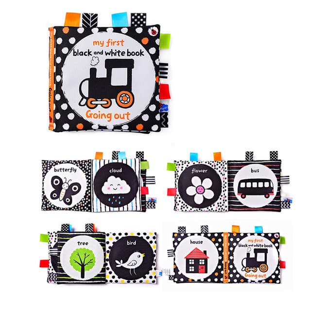 Baby Book Toys For Toddler Newborn Infant Soft Cloth 6