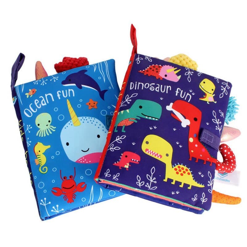Livre Sensoriel Crinkle – Animaux