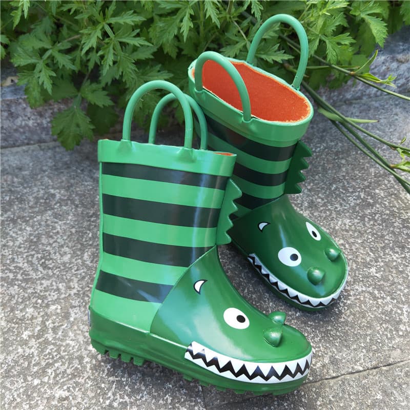 Children's Cartoon Dinosaur Rain Boots 5