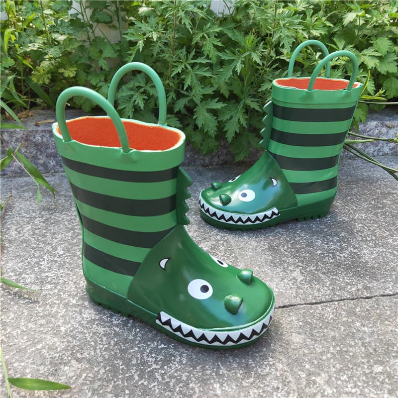 Children's Cartoon Dinosaur Rain Boots