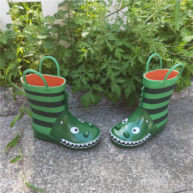 Children's Cartoon Dinosaur Rain Boots 3