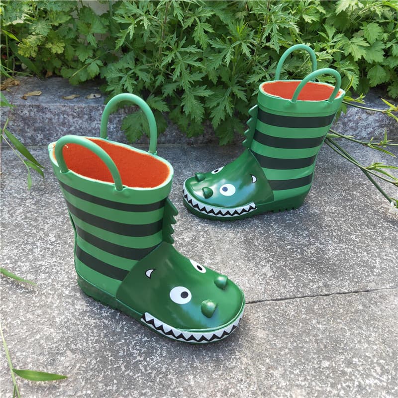 Children's Cartoon Dinosaur Rain Boots 4