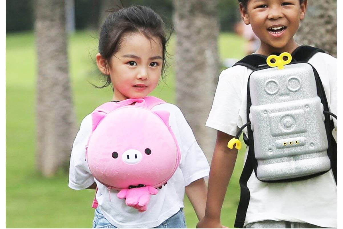 Anti-Lost Plush Animal Backpack for Kids 8
