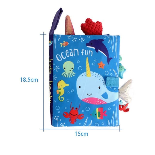 Soft Crinkle Sensory Book - Animals 4
