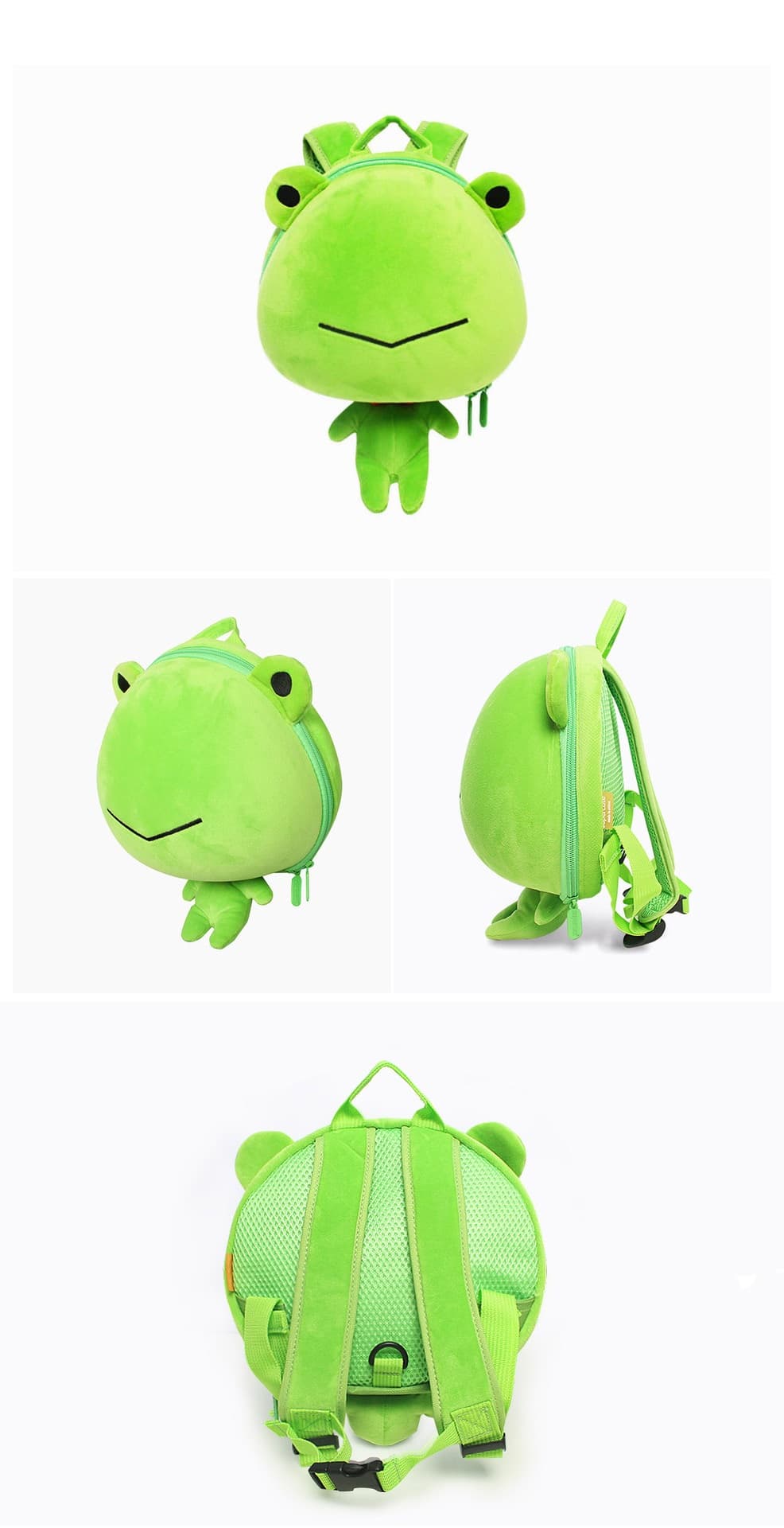 Anti-Lost Plush Animal Backpack for Kids 7
