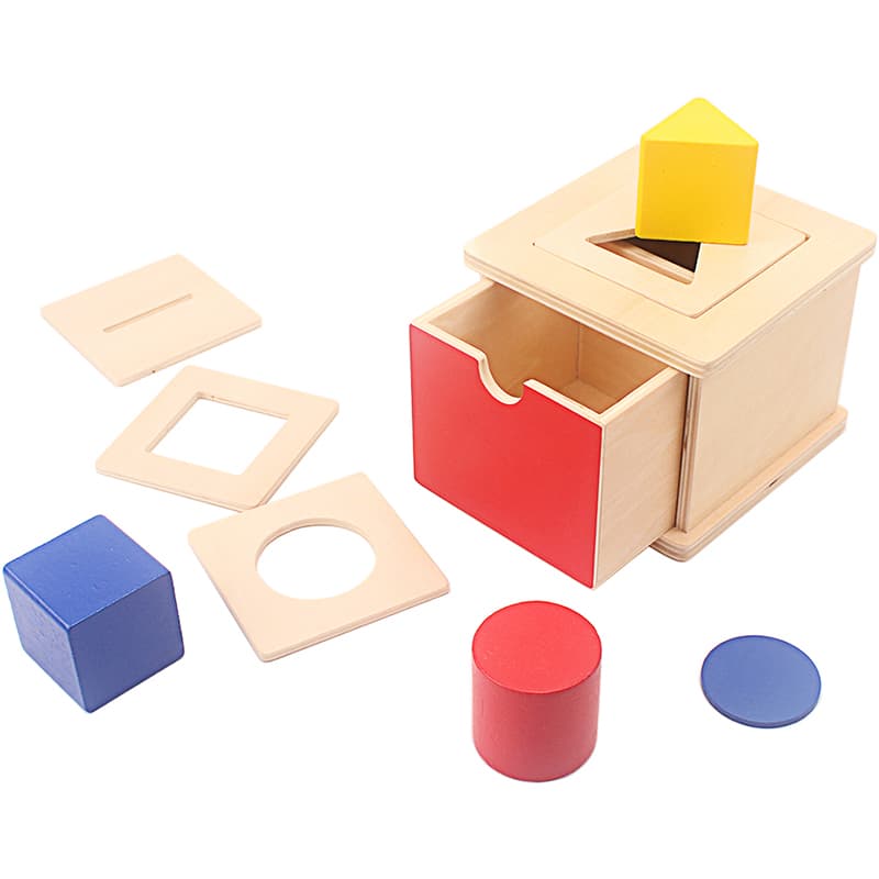 Montessori Imbucare Box with Interchangeable Lid 2