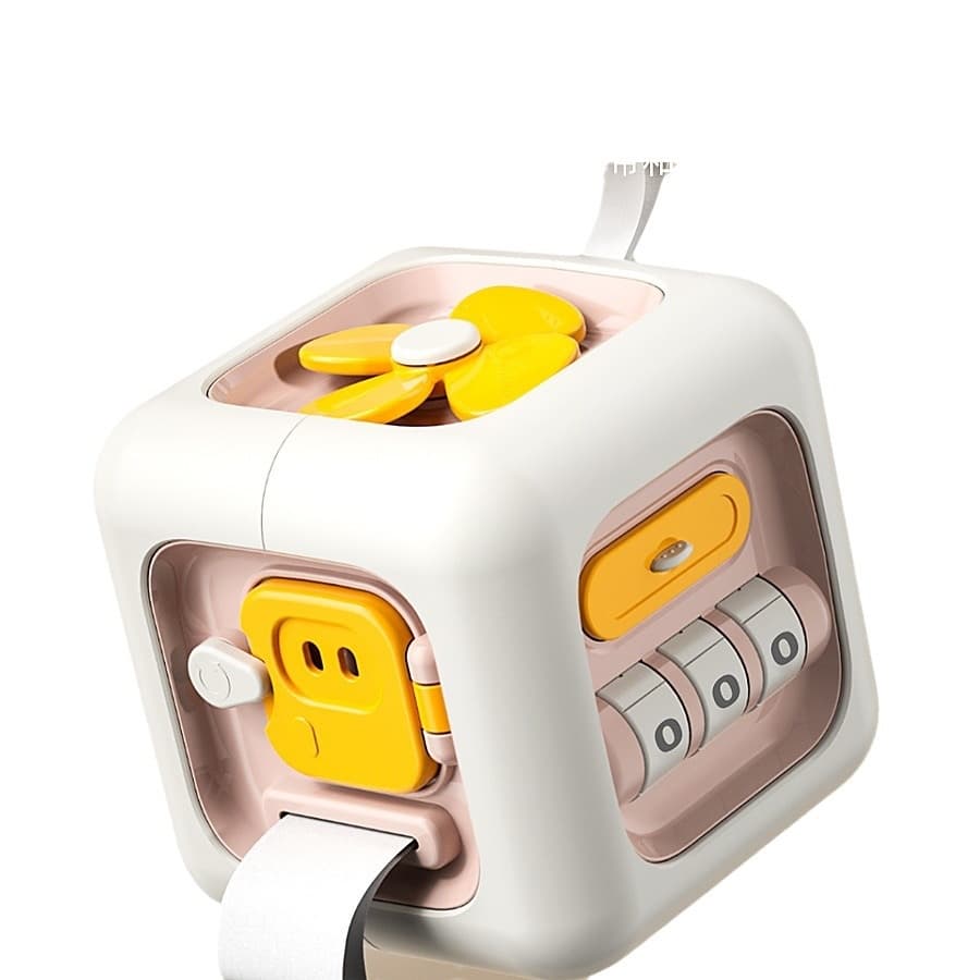 Baby Cube Puzzle Hexahedral Organ Busy Box 3