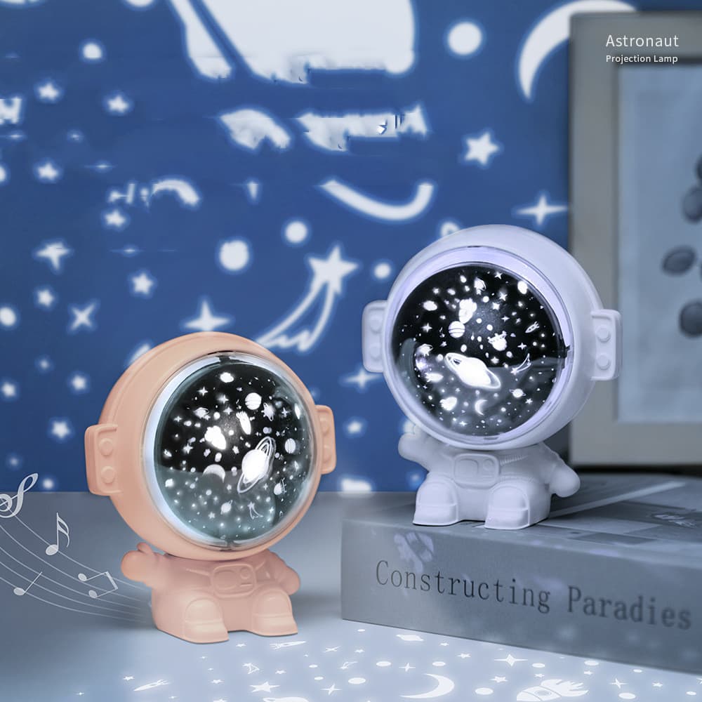 Galaxy Star Projector — Astronaut Night Light 2