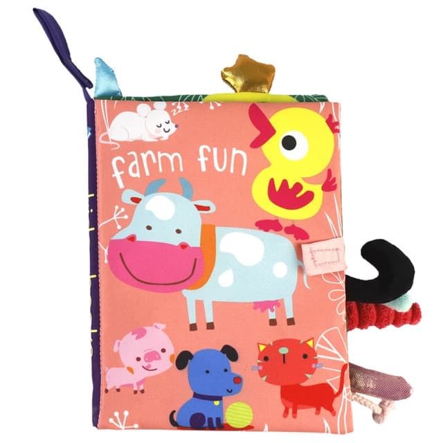 Soft Crinkle Sensory Book - Animals 6