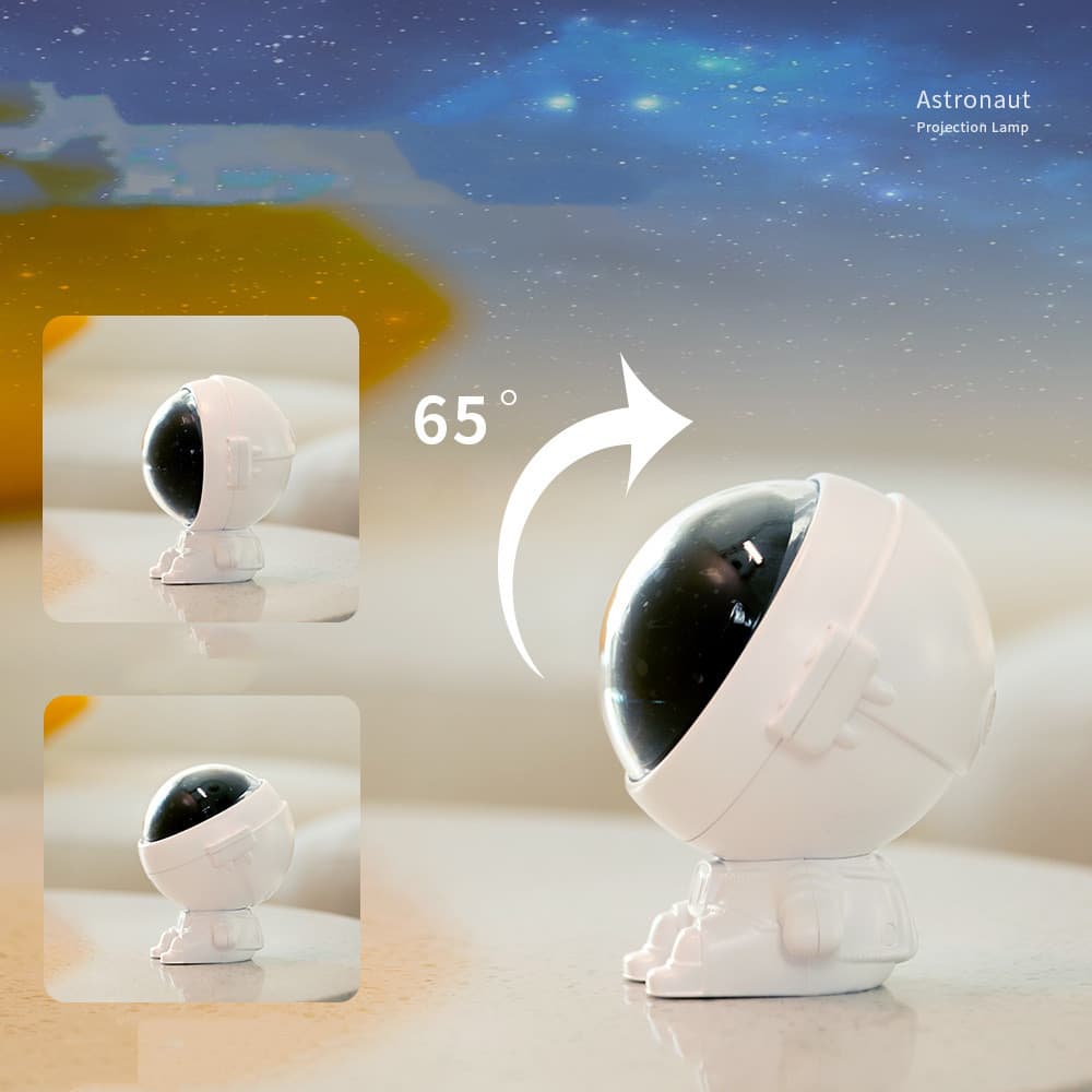 Galaxy Star Projector — Astronaut Night Light 6