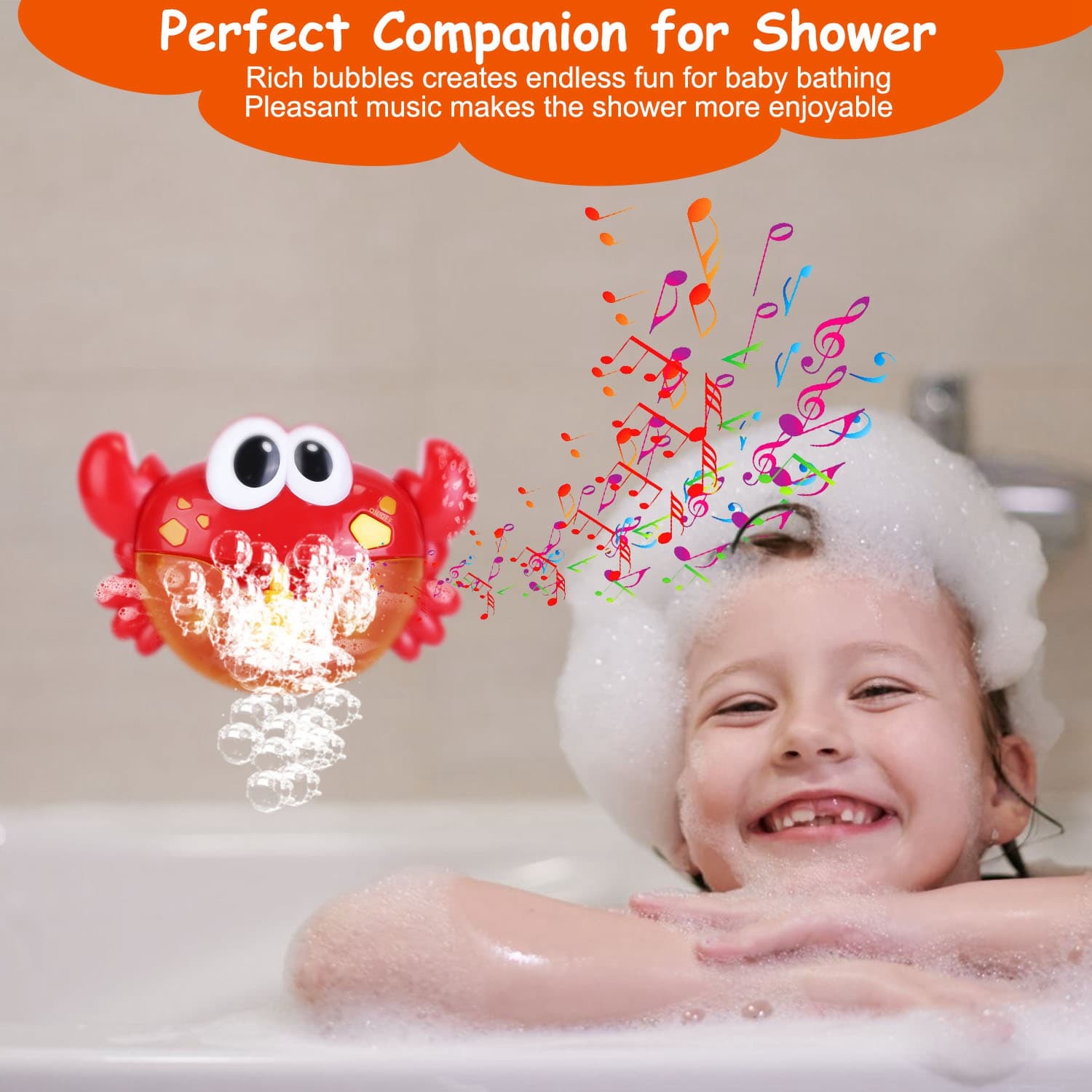 Frog Musical Bubble Bath Maker 8