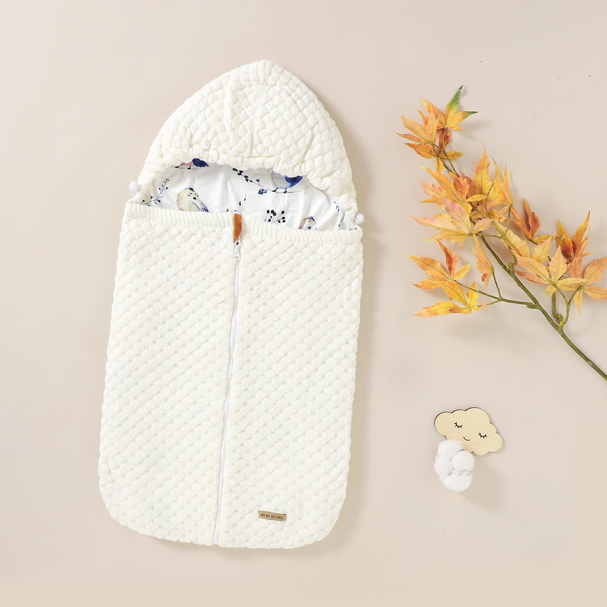 Newborn Cocoon Wrap Swaddle Sleeping Bag 2