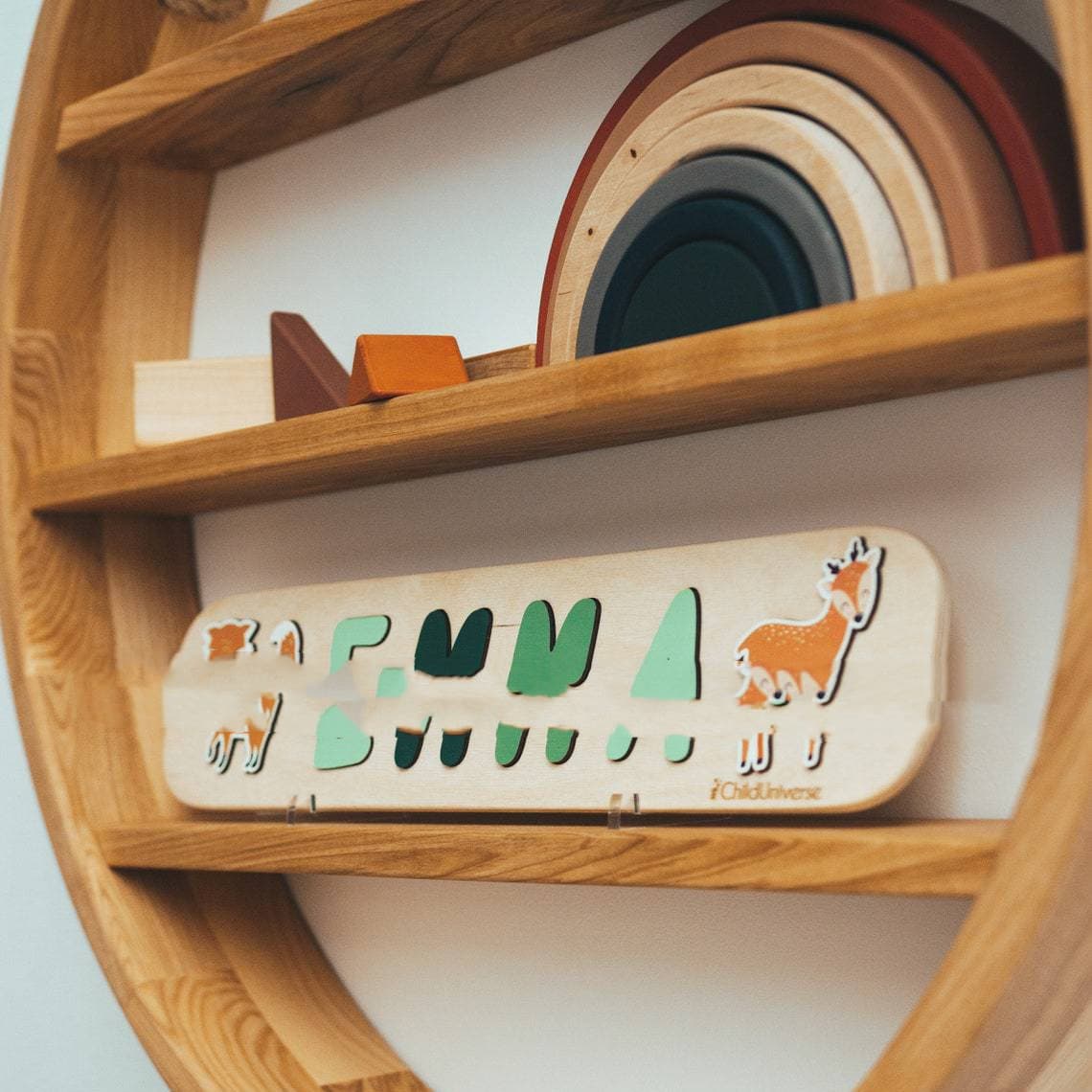 Busy Board Baby Montessori en Bois 3