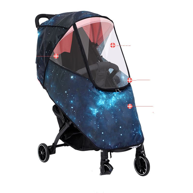 Universal Stroller Rain Cover Canopy 2