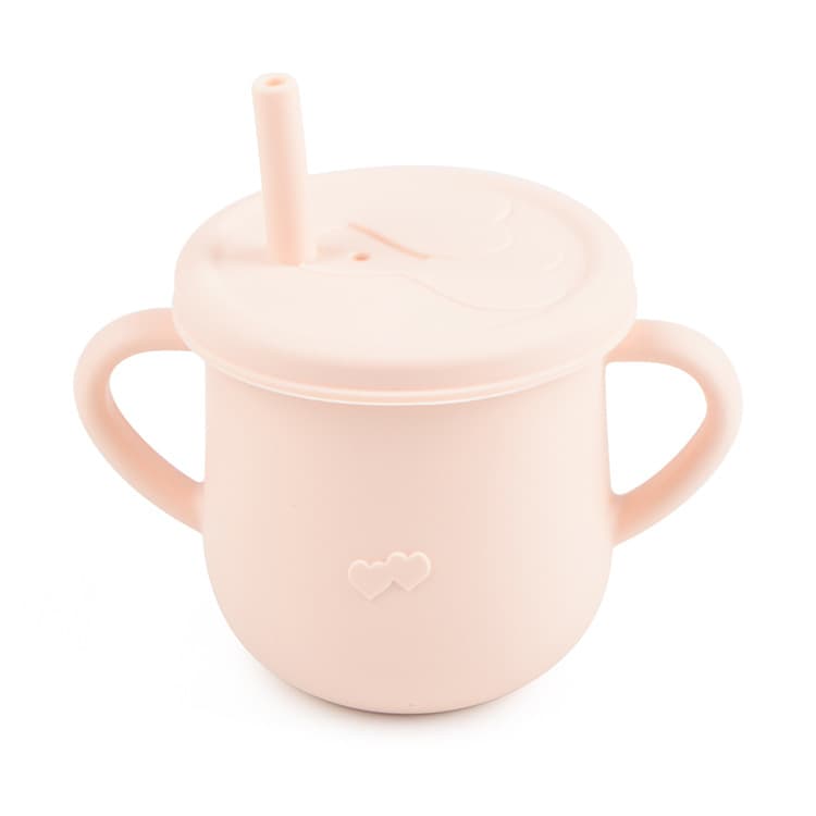 Silicone Straw Learning Cup 4