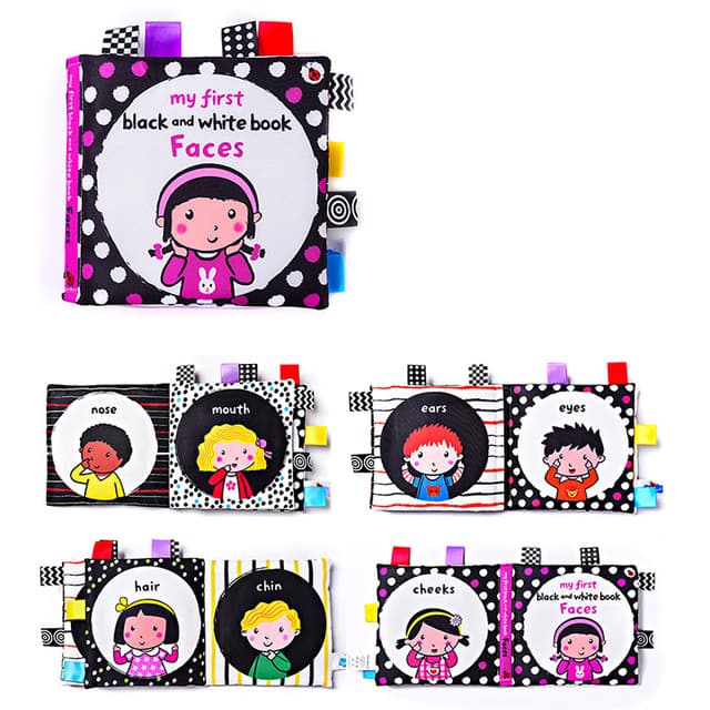 Baby Book Toys For Toddler Newborn Infant Soft Cloth 7